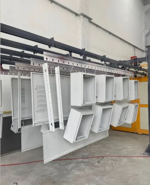 Boyanmış elektrik panoları